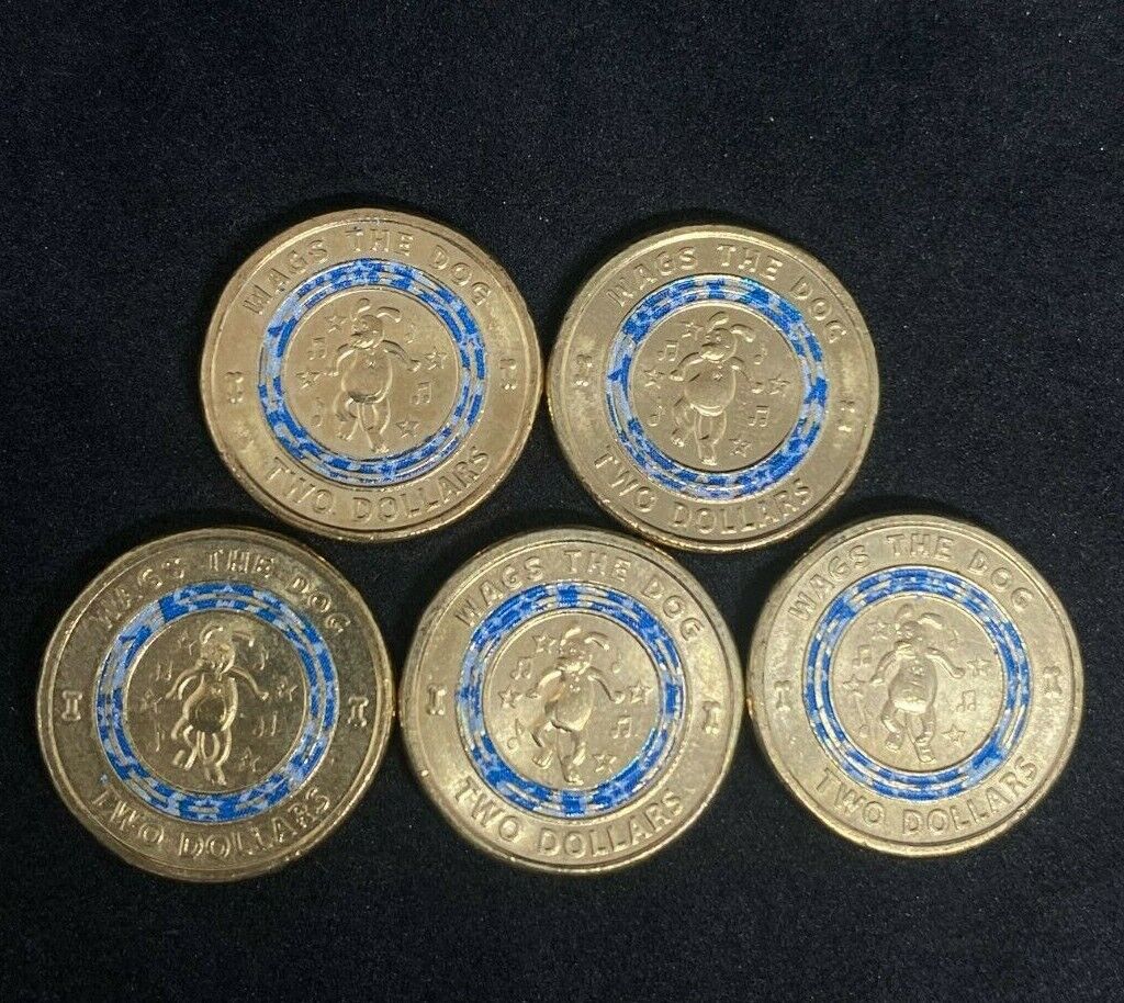 2021 30th Anniversary of the Wiggles Collector $2 Coin - Wags The Dog
