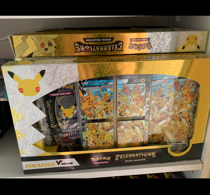 Pokmon TCG Pikachu V-Union Celebrations Special Collection - Sealed/N CollectorsGalore Pokmon TCG Pikachu V-Union Celebrations Special Collection - Sealed/N CollectorsGalore