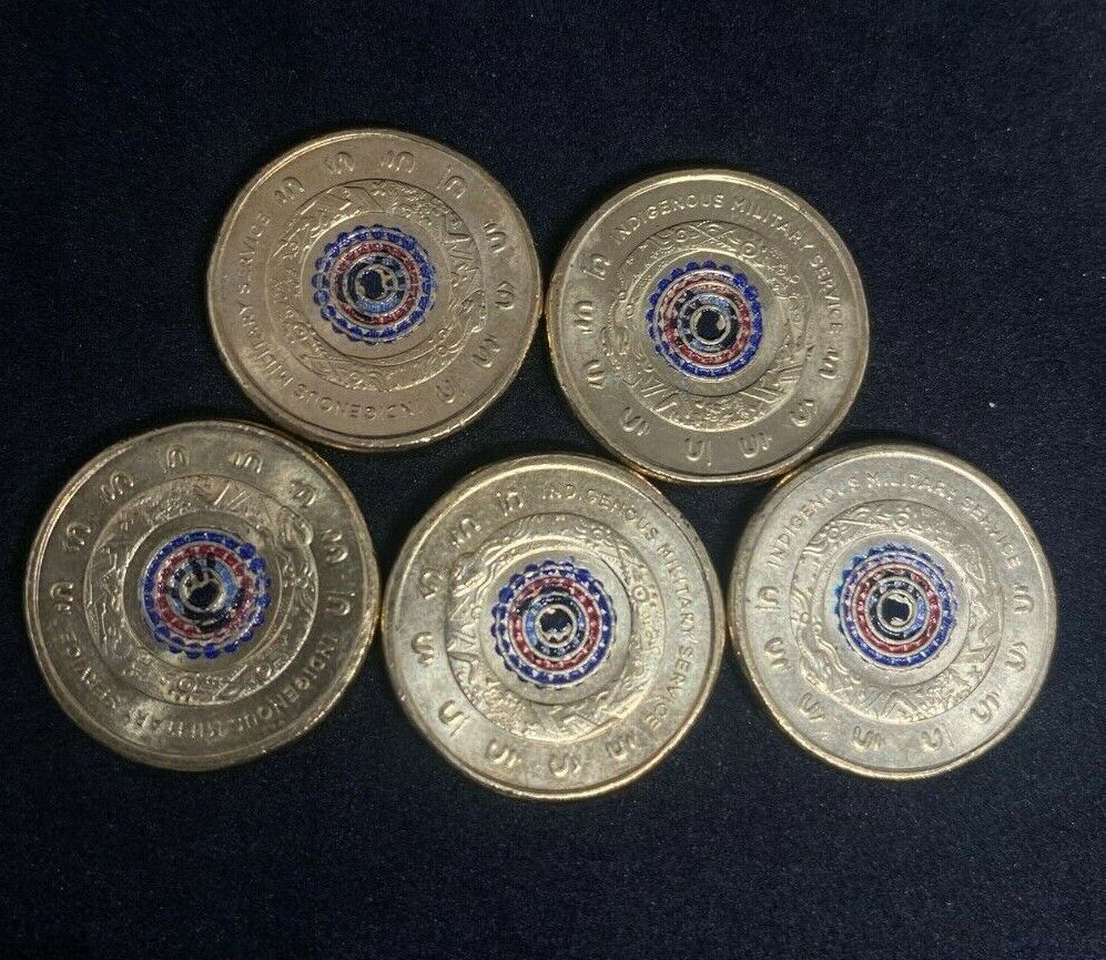 2021 $2 two Dollar Indigenous Military Service