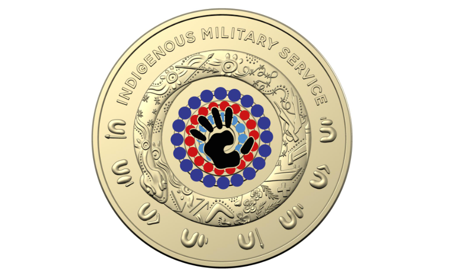 2021 $2 two Dollar Indigenous Military Service
