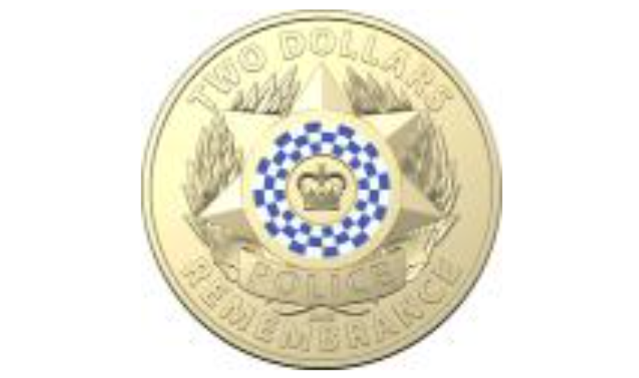 2019 $2 Dollar Coin - Police Remembrance