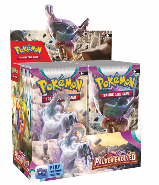 POKÉMON TCG Scarlet & Violet 2 Paldea Evolved - Booster