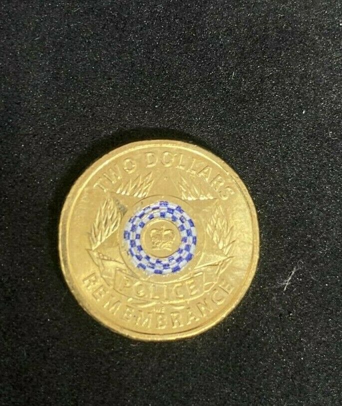 2019 $2 Dollar Coin - Police Remembrance