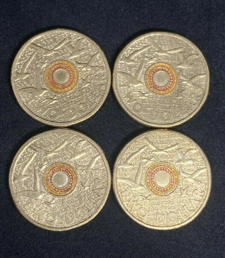 2015 Australia $2 Anzac Remembrance Day Orange Ring Commemorative Coin