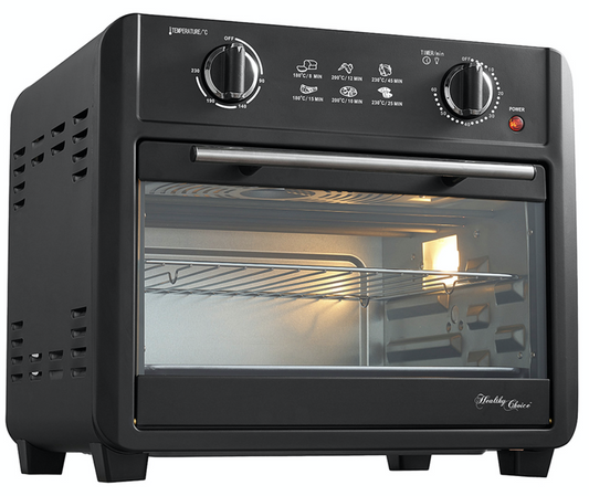 23L Electric Convection Air Fryer Healthy Choice 1700W Fry Oven Roast Toast Bake