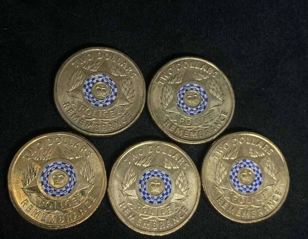 2019 $2 Dollar Coin - Police Remembrance