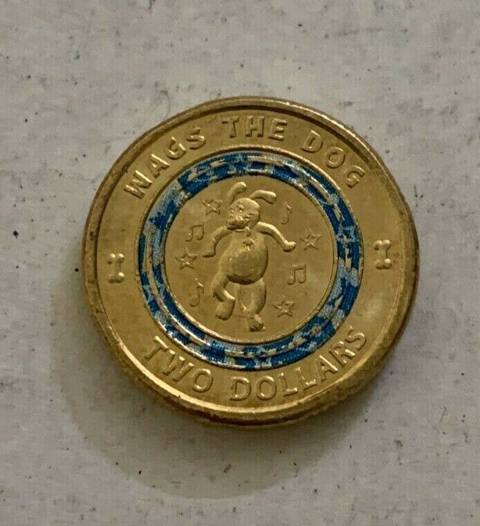 2021 30th Anniversary of the Wiggles Collector $2 Coin - Wags The Dog