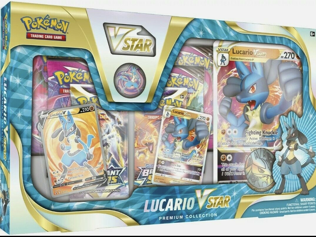 POKEMON Lucario VSTAR Premium Collection - Sealed - AUS