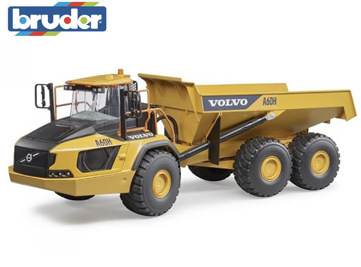 Bruder 02455 Volvo Articulated Dump Truck A60H Large 1:16 Made in Germany