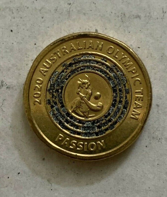 2020 Australian $2 Coin - Australian Olympic Team - Passion