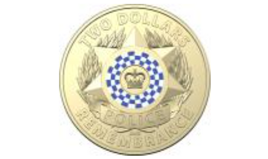 2019 $2 Dollar Coin - Police Remembrance